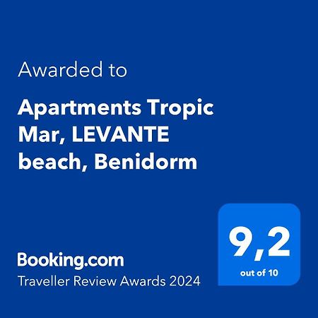 Apartments Tropic Mar, Levante Beach, Benidorm Zewnętrze zdjęcie